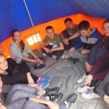 Ekipa u šatoru
